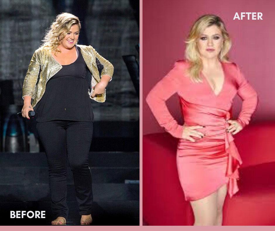 Kelly Clarkson Diet Before After 